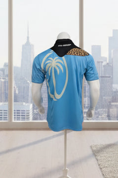 Fiji Rugby polo shirt with team logo on chest