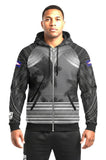 American Samoa zip up hoodie 2XL with sublimated design and embroidery by Islander family