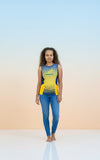 Australia Wallabies official athletic singlet with moisture-wicking panels and relaxed fit